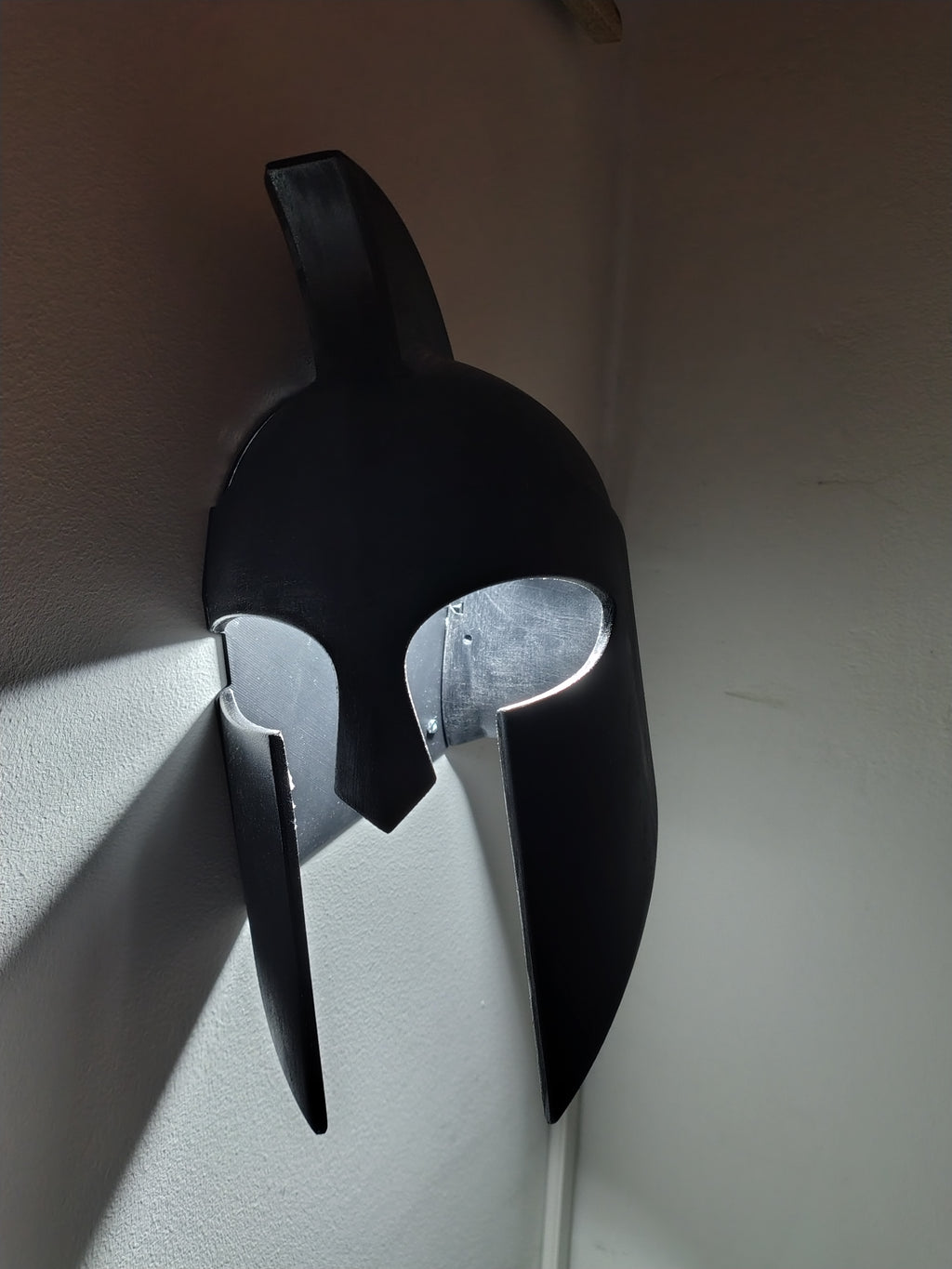 Lampe et Applique Murale Casque Spartiate - Veilleuse & Décoration 3D