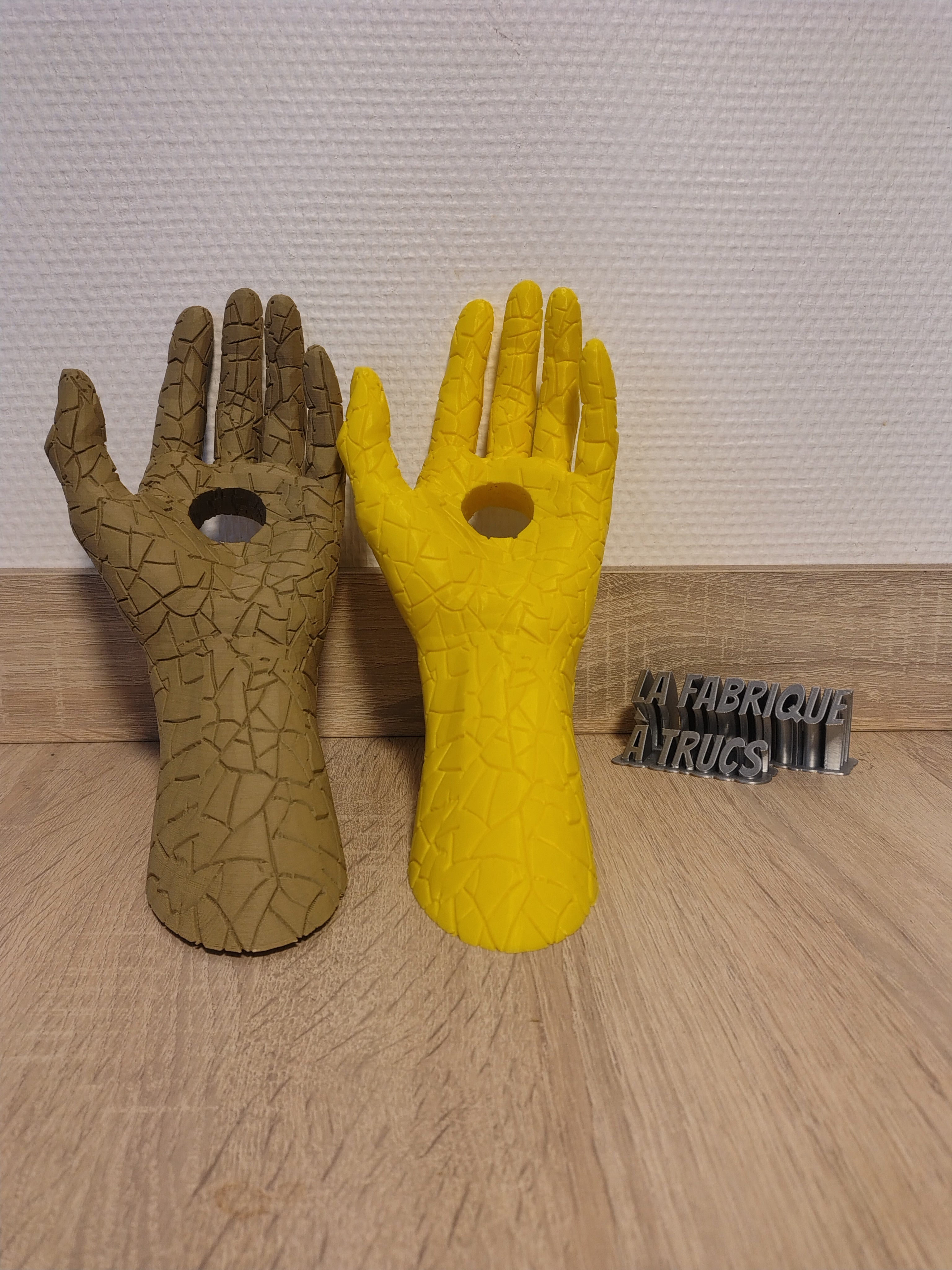 Porte-Bouteille de Vin Original "Maison" - Support & Décoration de Table 3D