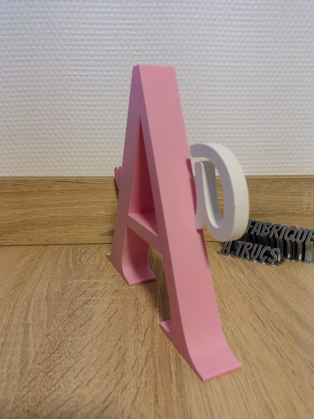 Prénom 3D Personnalisé sur Initiale - Décoration Chambre & Cadeau Naissance