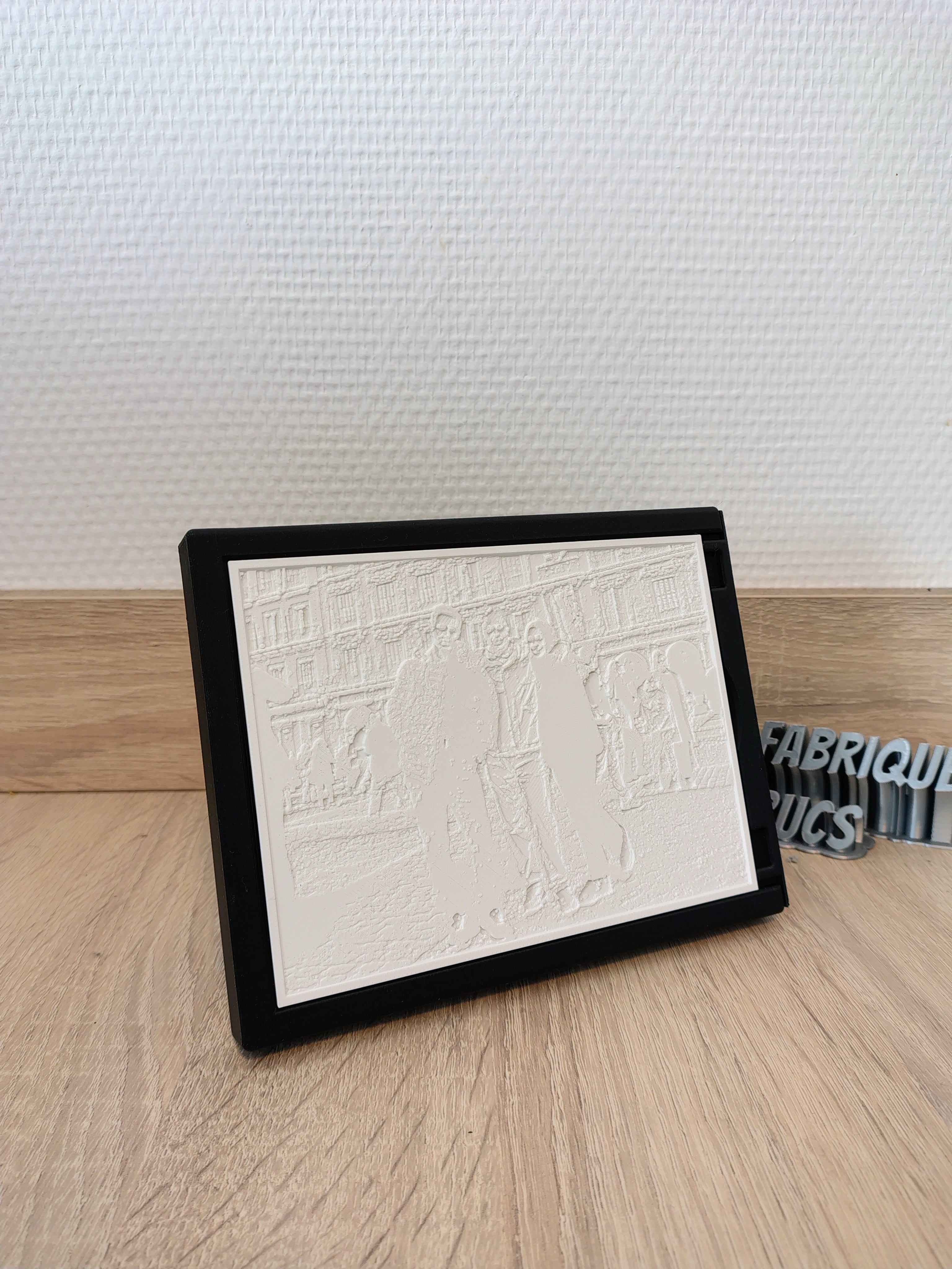 Cadre Photo 3D Lumineux – Vos Souvenirs en Relief (Lithophanie Personnalisée)