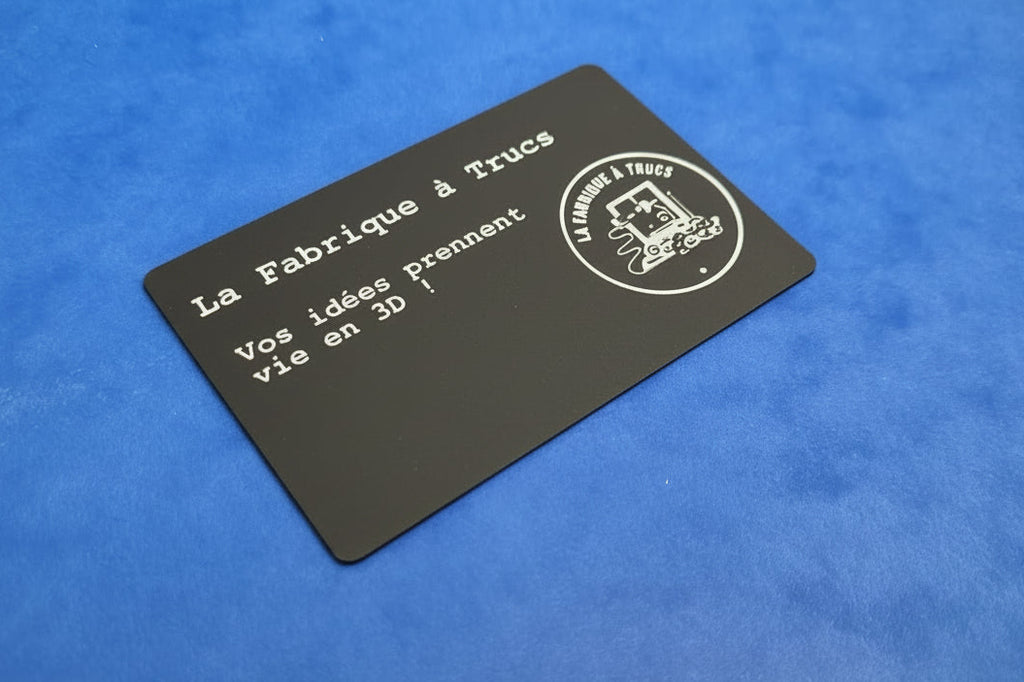 Carte Essentiel - Carte de Visite Connectée NFC - Impression 3D Sur-Mesure