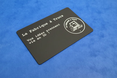 Carte Essentiel - Carte de Visite Connectée NFC - Impression 3D Sur-Mesure