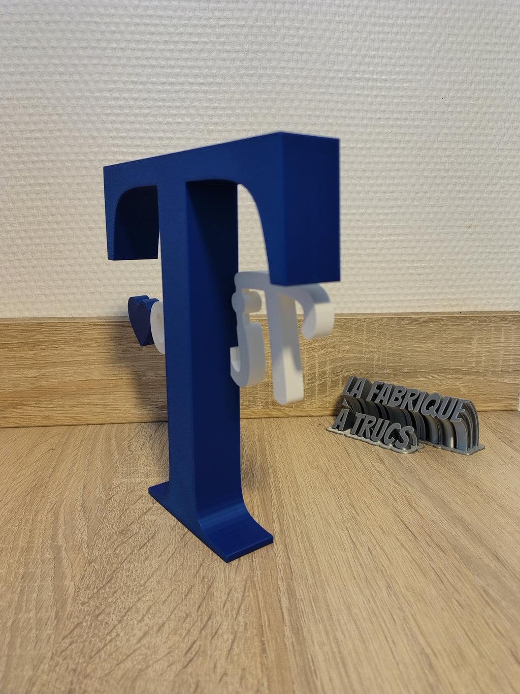 Prénom 3D Personnalisé sur Initiale - Décoration Chambre & Cadeau Naissance